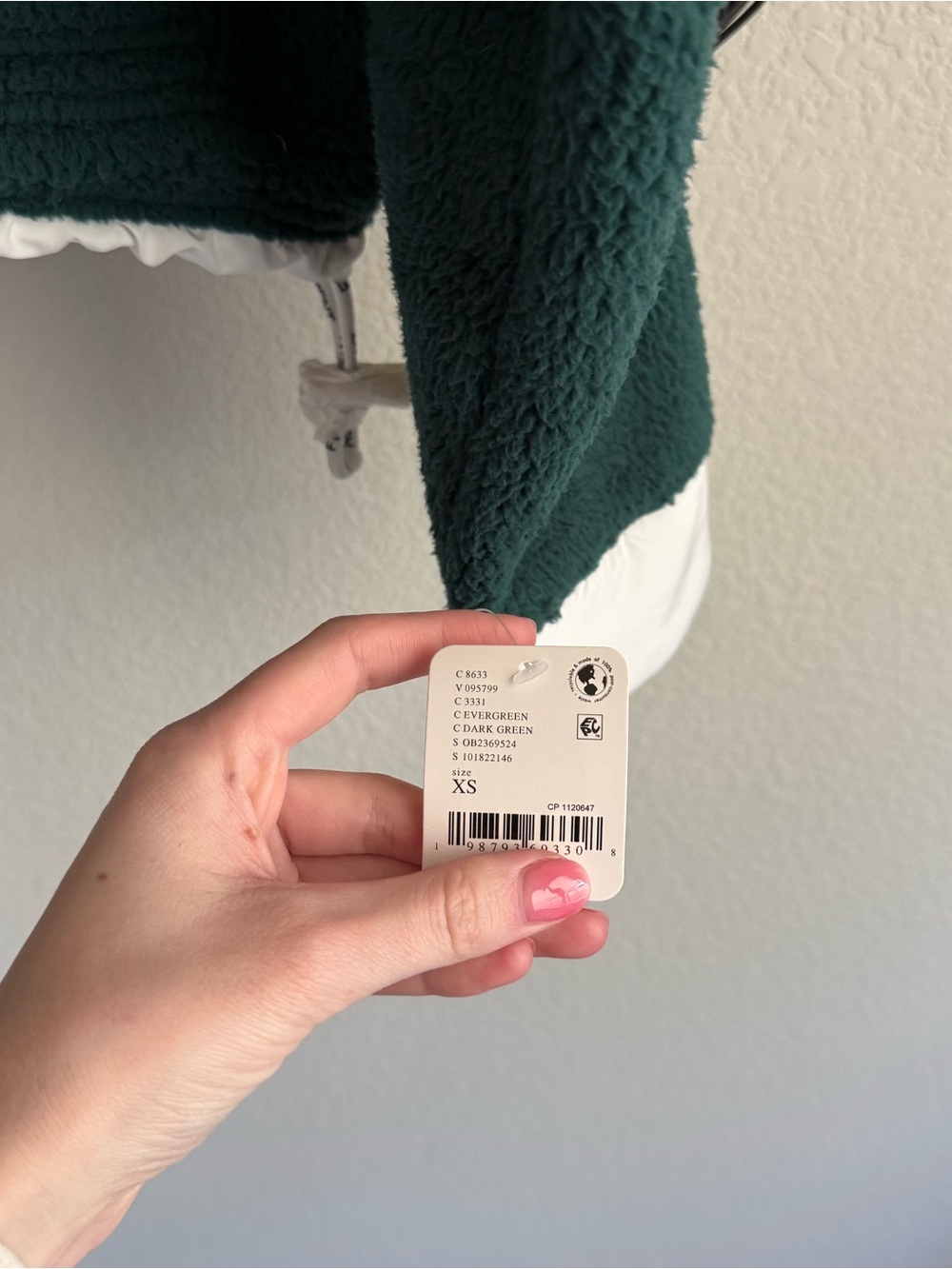 Free people Mountain High Fleece Jacket evergreen - Picture 6 of 6